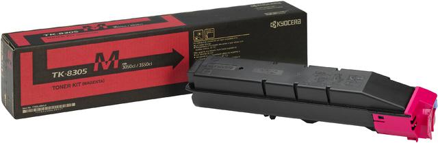 Kyocera TK-8305M Magenta Kırmızı Orjinal Fotokopi Toneri Taskalfa 3050ci-3051ci-3550ci-3551ci 15.000