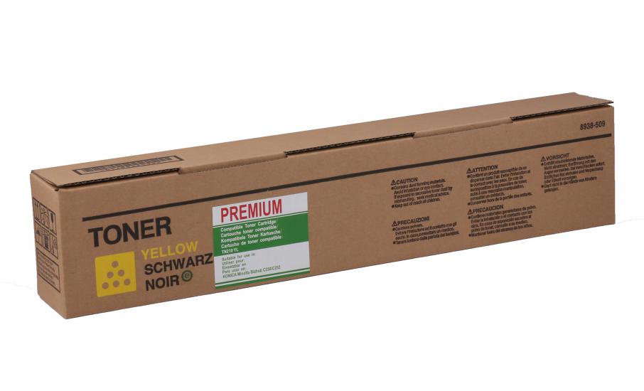 Elba Mınoltabizhup C250-c252 Sarı Muadil Toner