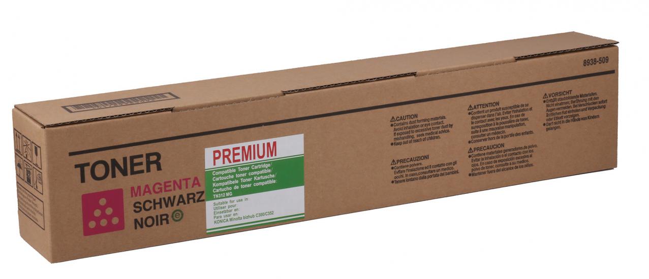 Elba Mınolta Bizhup C300-C352 Krımızı Mudail Toner