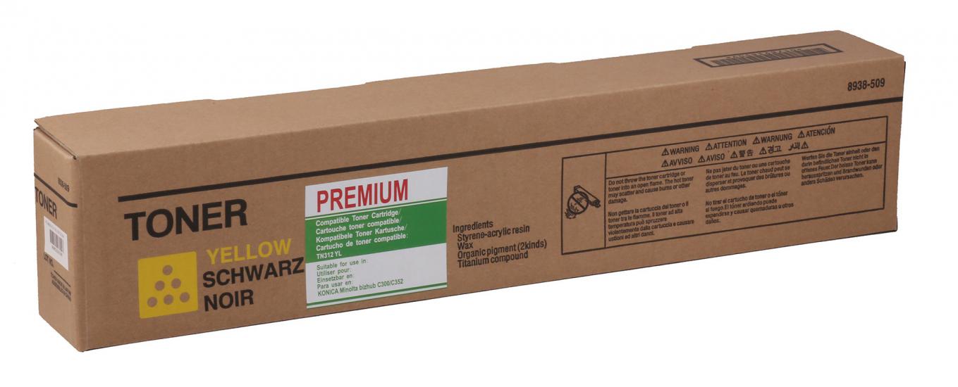 Elba Mınolta Bizhup C300-352 Sarı Mudail Toner