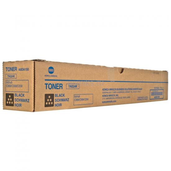 Konica Minolta TN-324K Black Siyah Kırmızı Orjinal Fotokopi Toneri Bizhup C258-308-368 28.000 Sayfa