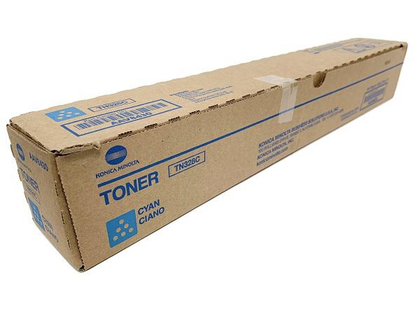 Minolta TN-328C Cyan Mavi Orjinal Fotokopi Toneri Bizhup C250İ-300İ-360İ 28.000 Sayfa