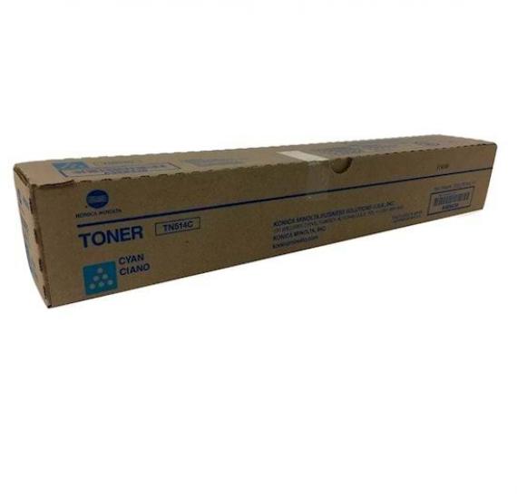 Konica Minolta TN-514C Cyan Mavi Orjinal Fotokopi Toneri Bizhup C458-558-658 26.000 Sayfa