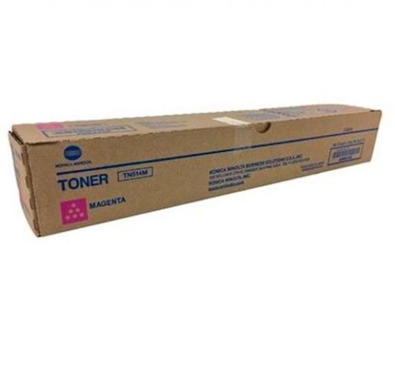 Konica Minolta TN-514M Magenta Kırmızı Orjinal Fotokopi Toneri Bizhup C458-558-658 26.000 Sayfa
