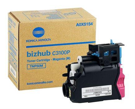 MINOLTA bizhup C3100P KIRMIZI TONER (TNP50M)