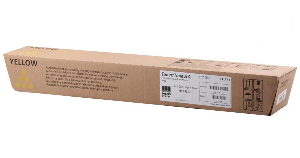 Ricoh MP C3002-3502 Yellow Sarı Orjinal Fotokopi Toneri 18.000 Sayfa