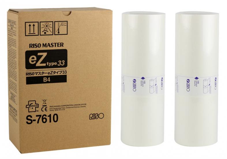 Riso S-7610 EZ 230-231 B4 Orjinal Master eZ type 33