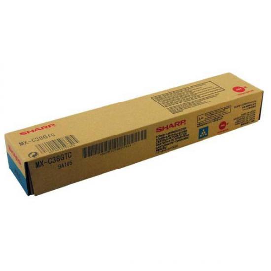 Sharp MX-C38GTC Cyan Mavi Orjinal Fotokopi Toneri MX-C310-C311-C380