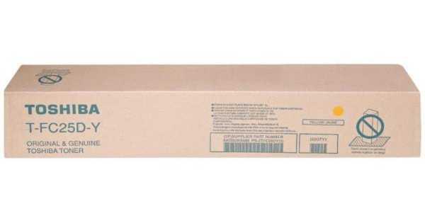Toshiba T-FC25D-Y Yellow Sarı Orjinal Fotokopi Toneri e-std 2040-2540-3040-3540 26.800 Sayfa
