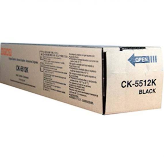 Utax CK-5512K Black Siyah Orjinal Fotokopi Toneri 400ci 18.000 Sayfa