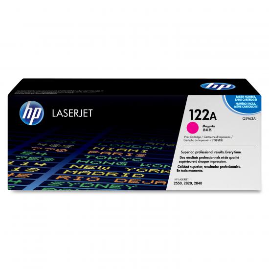 HP 122A Magenta Kırmızı 4.000 Sayfa Toner Q3963A