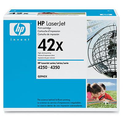 HP 42X Black Siyah Yüksek Kapasite 20.000 Sayfa Toner Q5942X