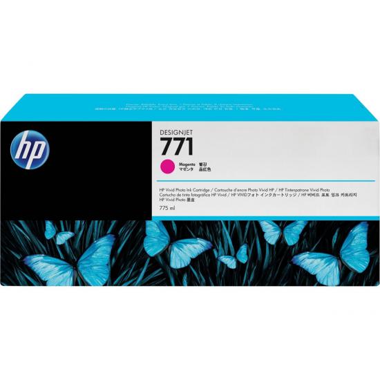 HP 771C Magenta Kırmızı 775ML Plotter Kartuşu B6Y09A