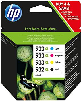 HP 932XL-933XL 4 Renk Multipack Kartuş Takımı C2P42AE