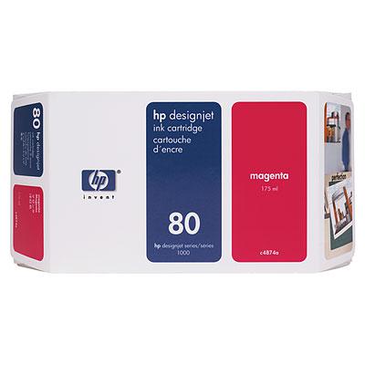 HP 80 Magenta Kırmızı Plotter Kartuşu C4847A