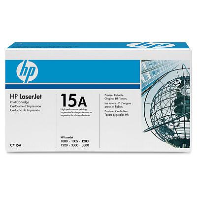 HP 15A Black Siyah 2.500 Sayfa Toner C7115A