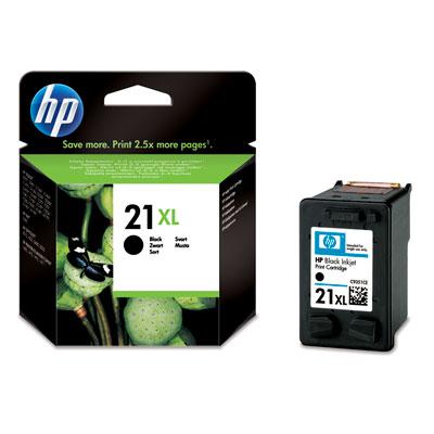 HP 21XL Black Siyah Yüksek Kapasite Kartuş C9351CE