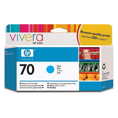 HP 70 Cyan Mavi 130ML Plotter Kartuşu C9452A