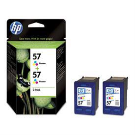 HP 57 2Lİ Paket Color Renkli Kartuş C9503AE