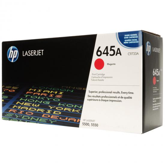 HP 645A Magenta Kırmızı 12.000 Sayfa Toner C9733A