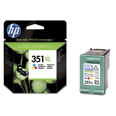HP 351XL Color Renkli Yüksek Kapasite Kartuş CB338EE