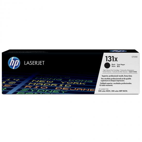 HP 131X Black Siyah Yüksek Kapasite 2.400 Sayfa Toner CF210X