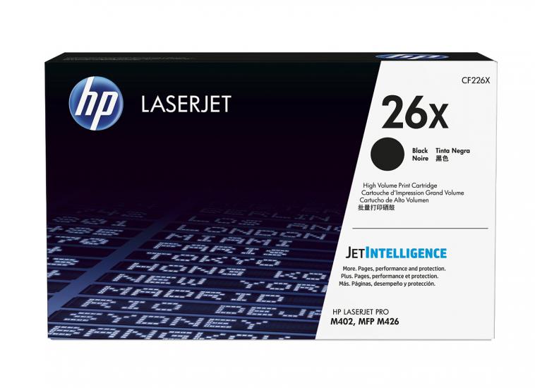 HP 26X Black Siyah Yüksek Kapasite 9.000 Sayfa Toner CF226X