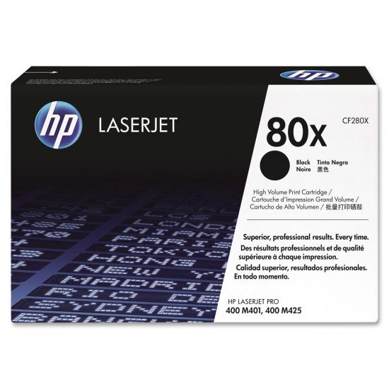 HP 80X Black Siyah Yüksek Kapasite 6.900 Sayfa Toner CF280X