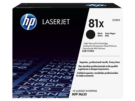 HP 81X Black Siyah Yüksek Kapasite 25.000 Sayfa Toner