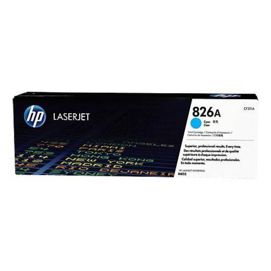 HP 826A Cyan Mavi 31.000 Sayfa Toner CF311A
