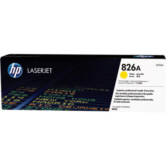 HP 826A Yellow Sarı 31.000 Sayfa Toner CF312A