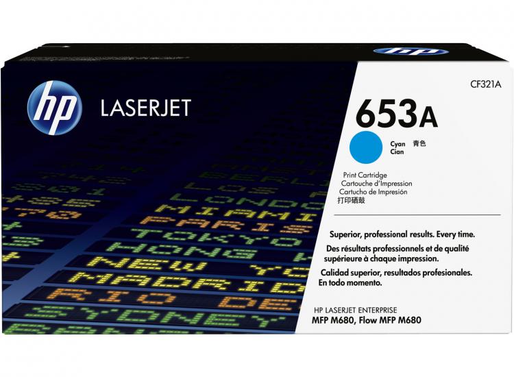 HP 653A Cyan Mavi 16.000 Sayfa Toner CF321A
