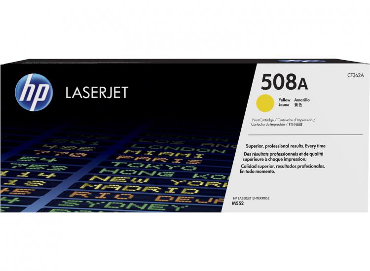 HP 508A Yellow Sarı 5.000 Sayfa Toner CF362A