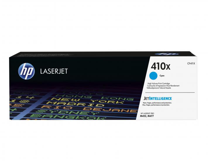 HP 410X Cyan Mavi Yüksek Kapasite 5.000 Sayfa Toner CF411X