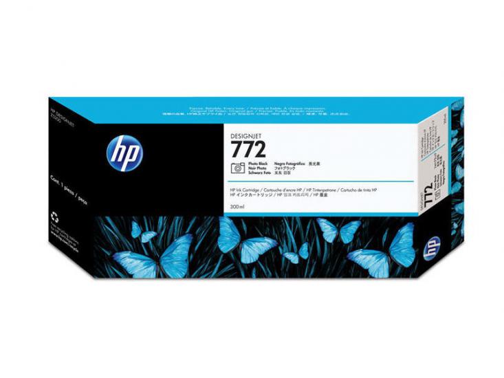 HP 772 Photo Black Foto Siyah 300ML Plotter Kartuşu CN633A