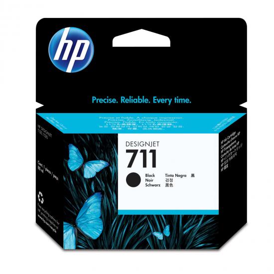 HP 711 Black Siyah 80ML Plotter Kartuşu CZ133A