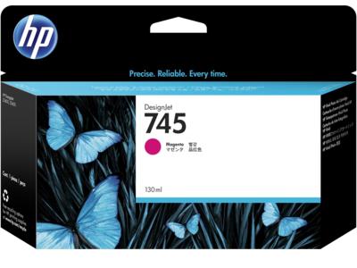 HP 745 Chromatic Red Kromatik Kırmızı 300ML Plotter Kartuşu F9K06A