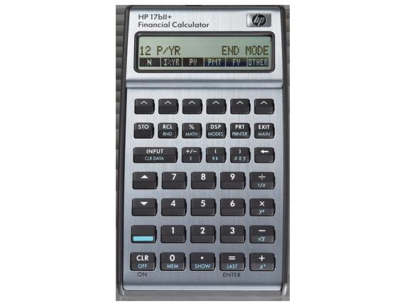 HP 17Bbll+ Finansal Hesap Makinesi
