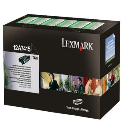 Lexmark 12A7415 10.000 Sayfa Siyah Toner T420d-dn