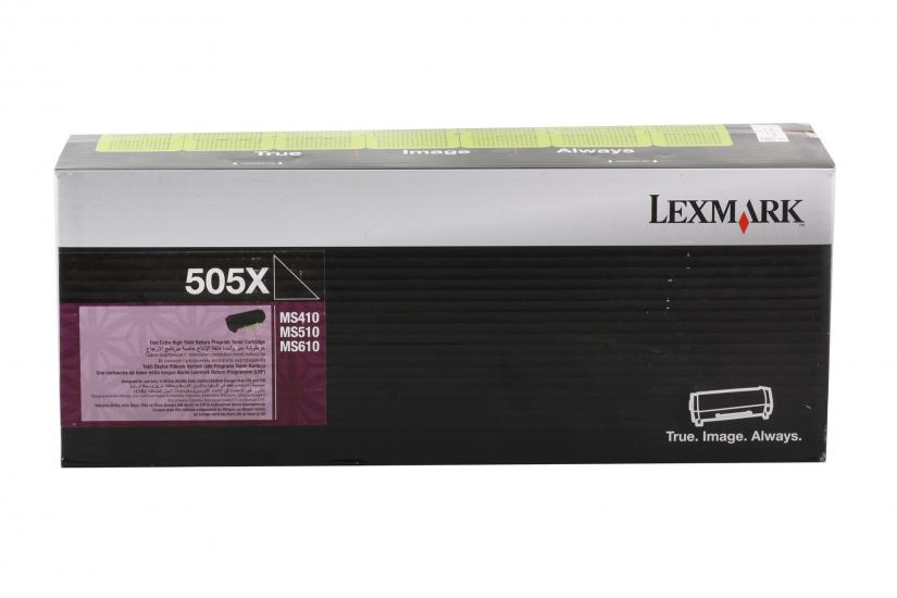 Lexmark 50F5X00 (505X) 10.000 Sayfa Black Siyah Toner MS410-510-610