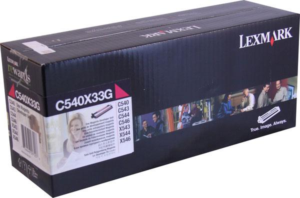 Lexmark C540X33G 30.000 Sayfa C540-X540 Magenta Kırmızı Developer