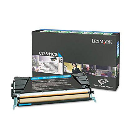 Lexmark C736H1CG 10.000 Sayfa Cyan Mavi Toner C736-X736-X738