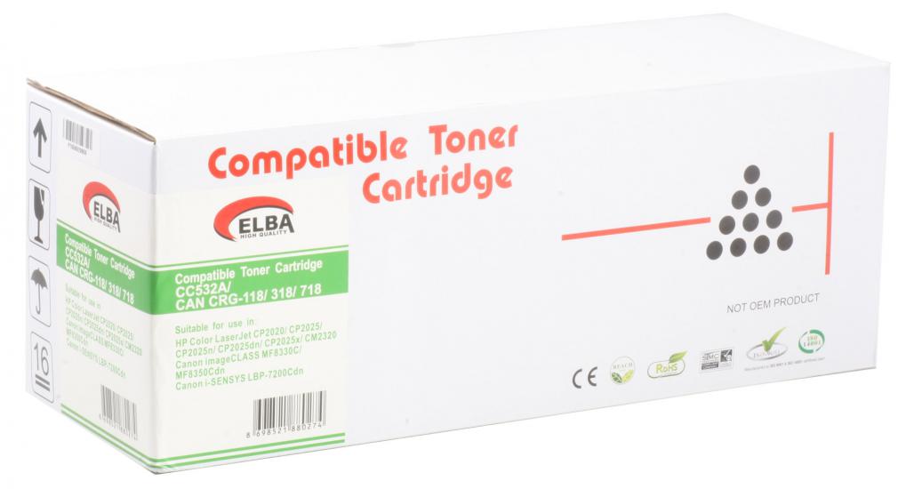 OfisPc HP CC532A Muadil Sarı Toner