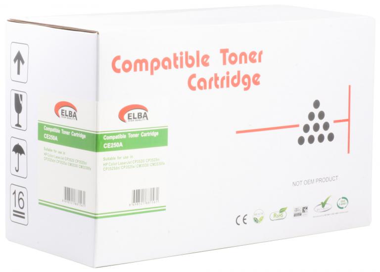ELBA HP CE250A CP3525-CM3530 SIYAH TONER
