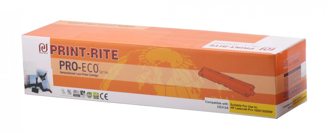 Print-Rite Hp CE312A Sarı Muadil Toner CP1025