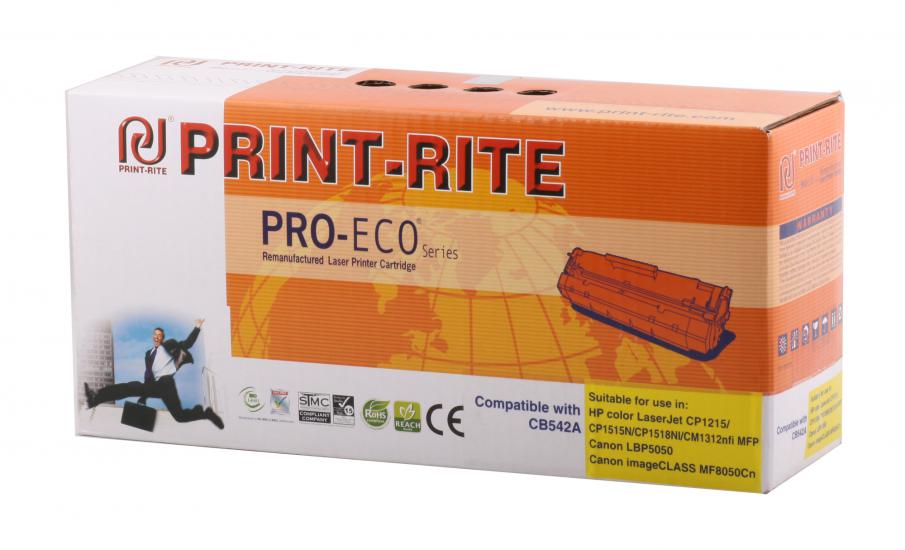 Print-Rite Hp CB542A Sarı Muadil Toner CM1312-CP1215-CP1515-CP1518