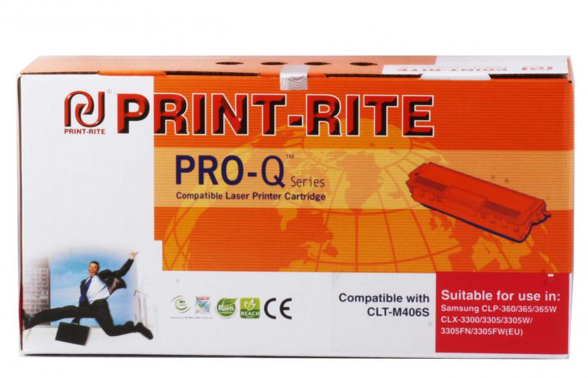 Print-Rite Samsung Clp-365M Kırmızı Muadil Toner M406 CLP-360 CLX-3300-3305