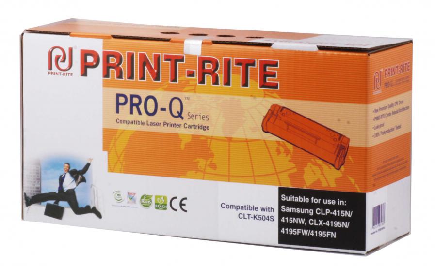 Print-Rite Samsung K504 Black Siyah Muadil Toner 2.500 Sayfa SL-C1810W SL-C1860FW