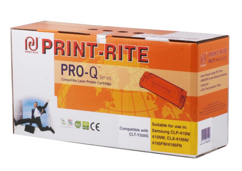Print-Rite Samsung Y504 Yellow Sarı Muadil Toner 2.500 Sayfa SL-C1810W SL-C1860FW