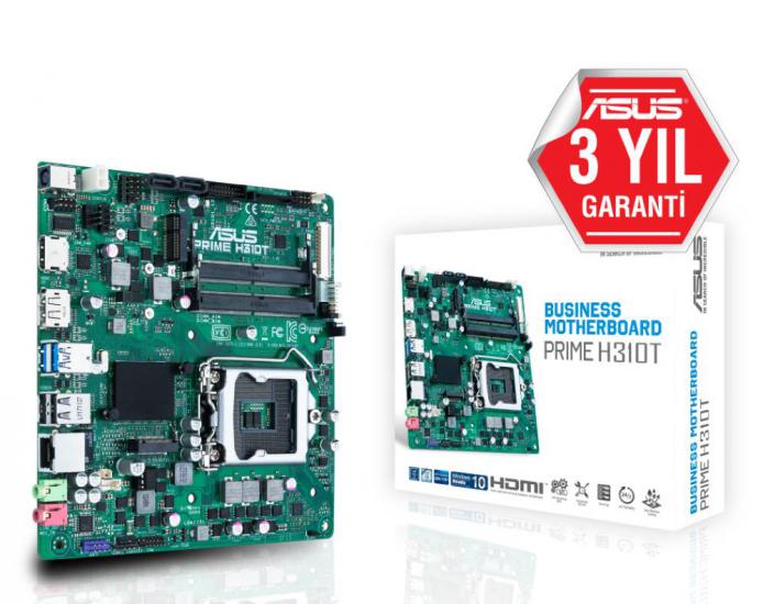 Asus Prime H310T - 8.Gen Ddr4 Anakart Mini-Itx Anakart